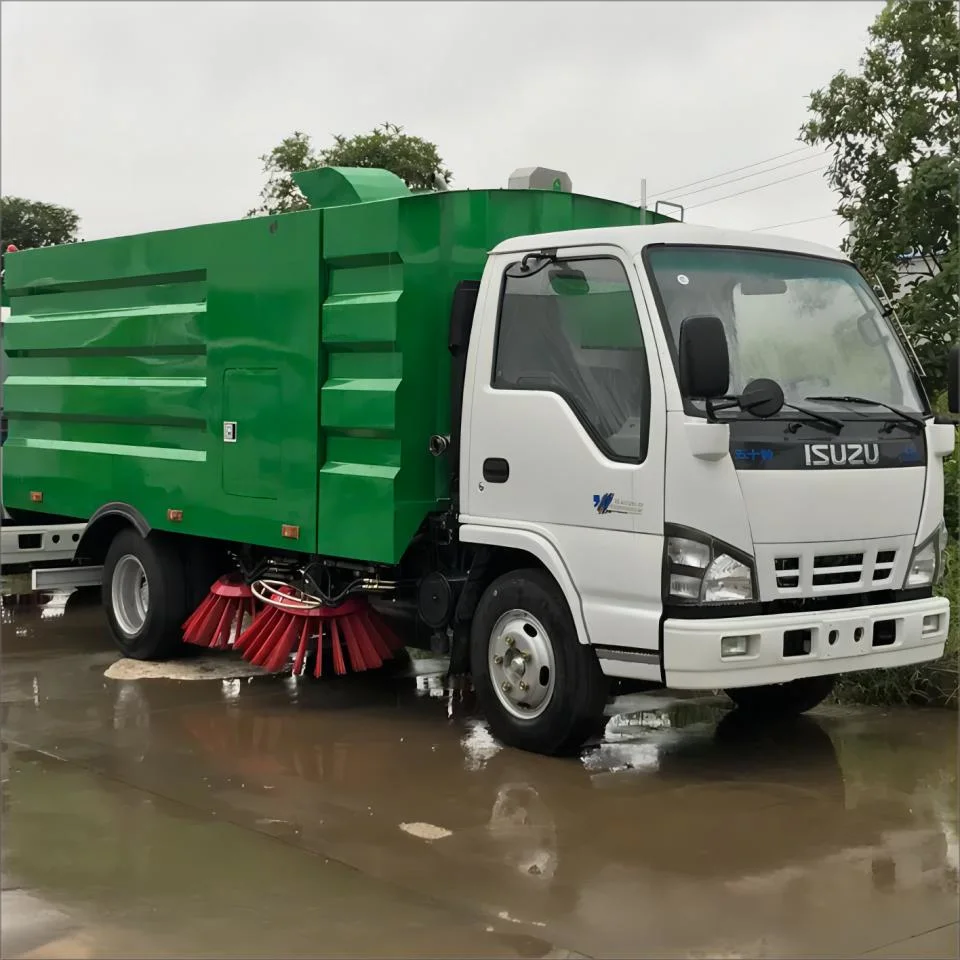 Road Dust Cleaning Machine Road Sweeper Truck 4X2 Street Vacuum Cleaner New Brand Factory Price