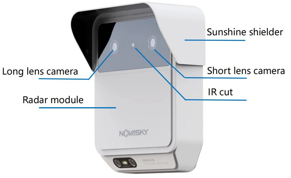 Radar Camera Border Security Monitoring System, Better Than Fiber Optics Vibration Sensors System