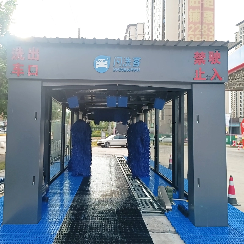 China Self Service Tunnel Car Wash Equipment Carwash Machines Automatic Car Washer Machine Tunnel with Dryer