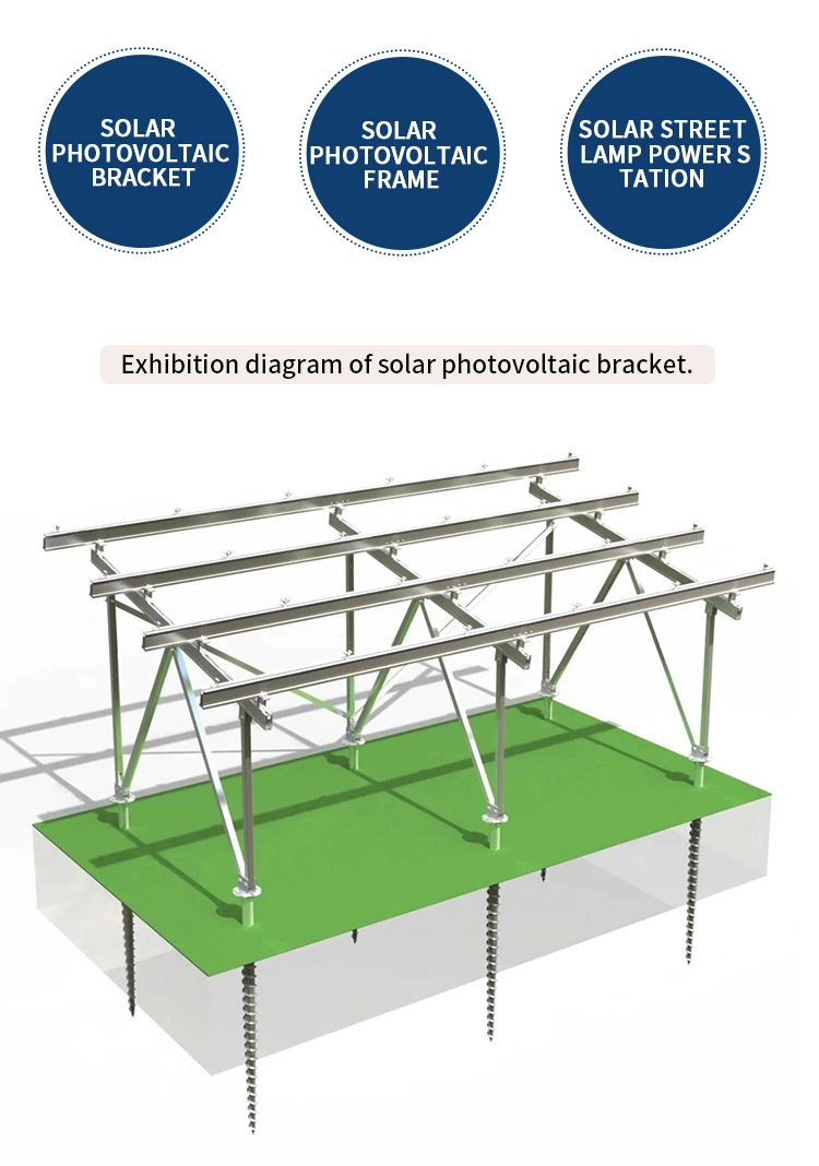 Solar Mount Bracket H Rail Rack with Cheap Price High Quality