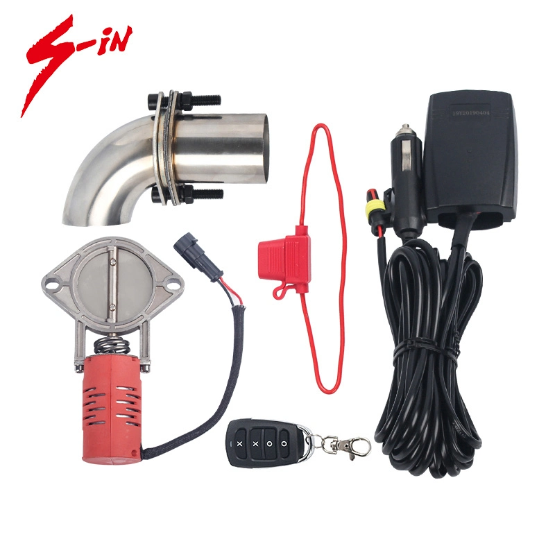 Auto Exhaust Cutout with Aluminium Alloy Electric Valve for Racing Car Performance