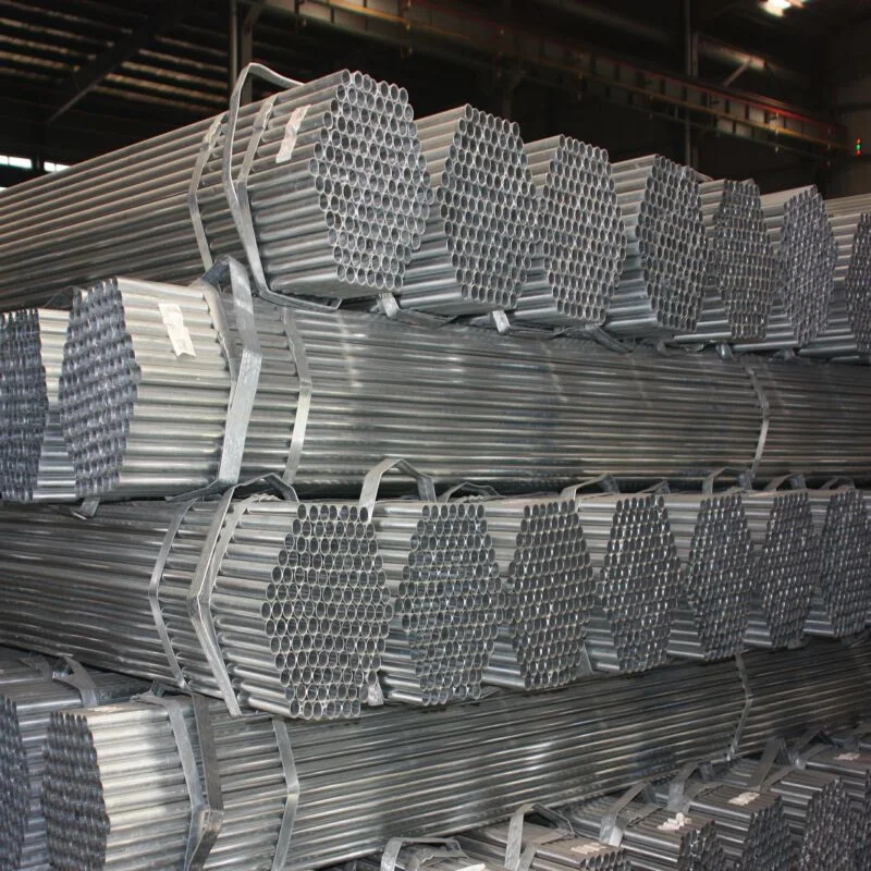 Hot Dipped Galvanized Gi Steel ERW Welded Steel Hollow Section Piping