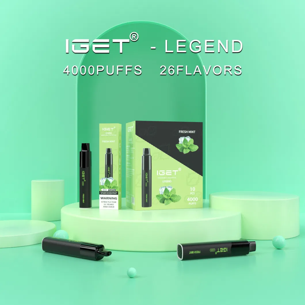 Get Legend Vape 4000 Puffs 1350mAh with 12ml Capacity