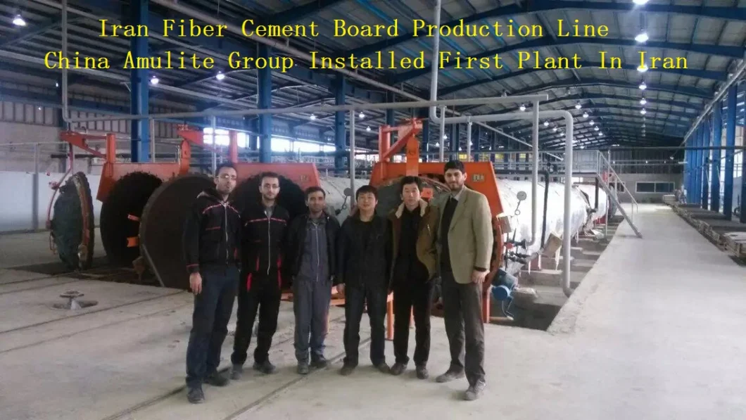 Flow-on Process Machinery Prefabricated House Calcium Silicate Board/Sheet