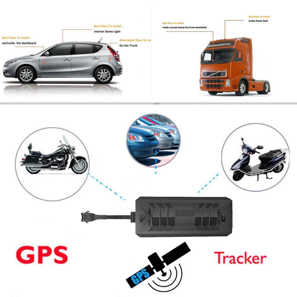 New portable slim design 4G Precise Vehicle Positioning GPS Car tracker Tracking device with Engine Cut off Alarm T806