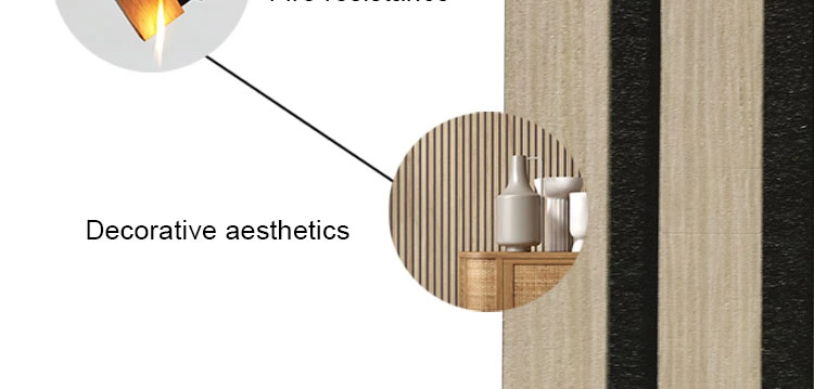Latest Style Size Customized in Stock Wood Veneer Acoustic Panel for in Door Decoration