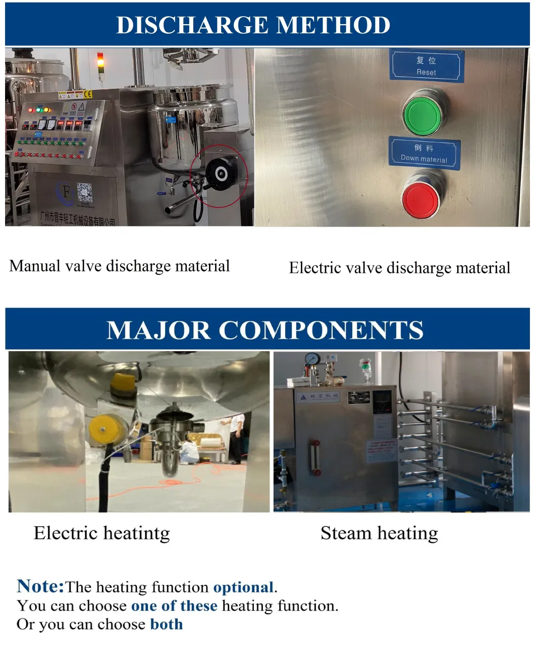 Vacuum Ointment Lotion Cream Soap Emulsifier Homogenizer Price Tank Automotive Mixing Making Machine