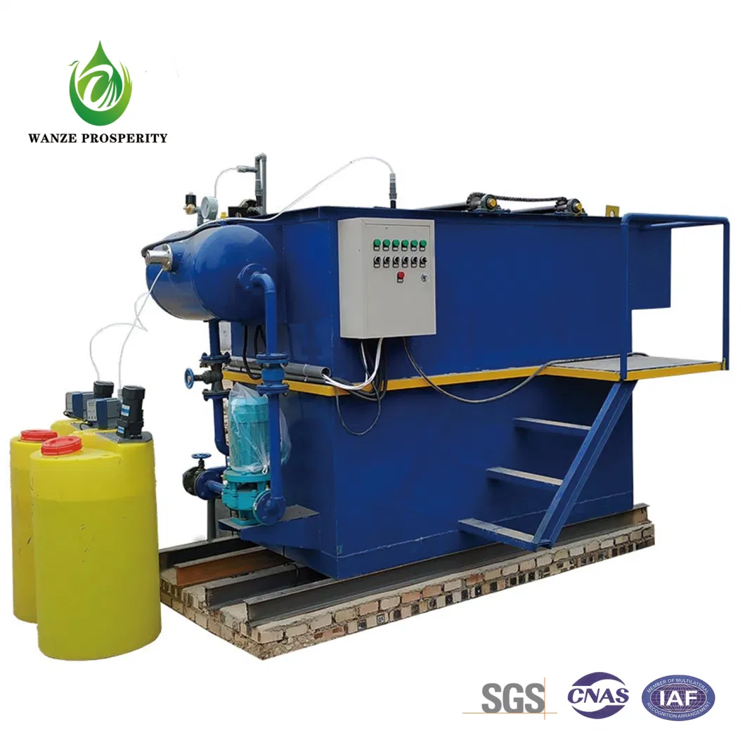 Solid Dissolved Air Flotation Machine for Wastewater Treatment in Food Processing Plants