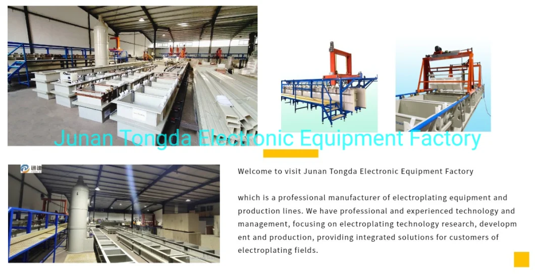 Tongda11 Zinc Plating Tank for Electroplating Equipment Barrel / Hang Electroplating Machine