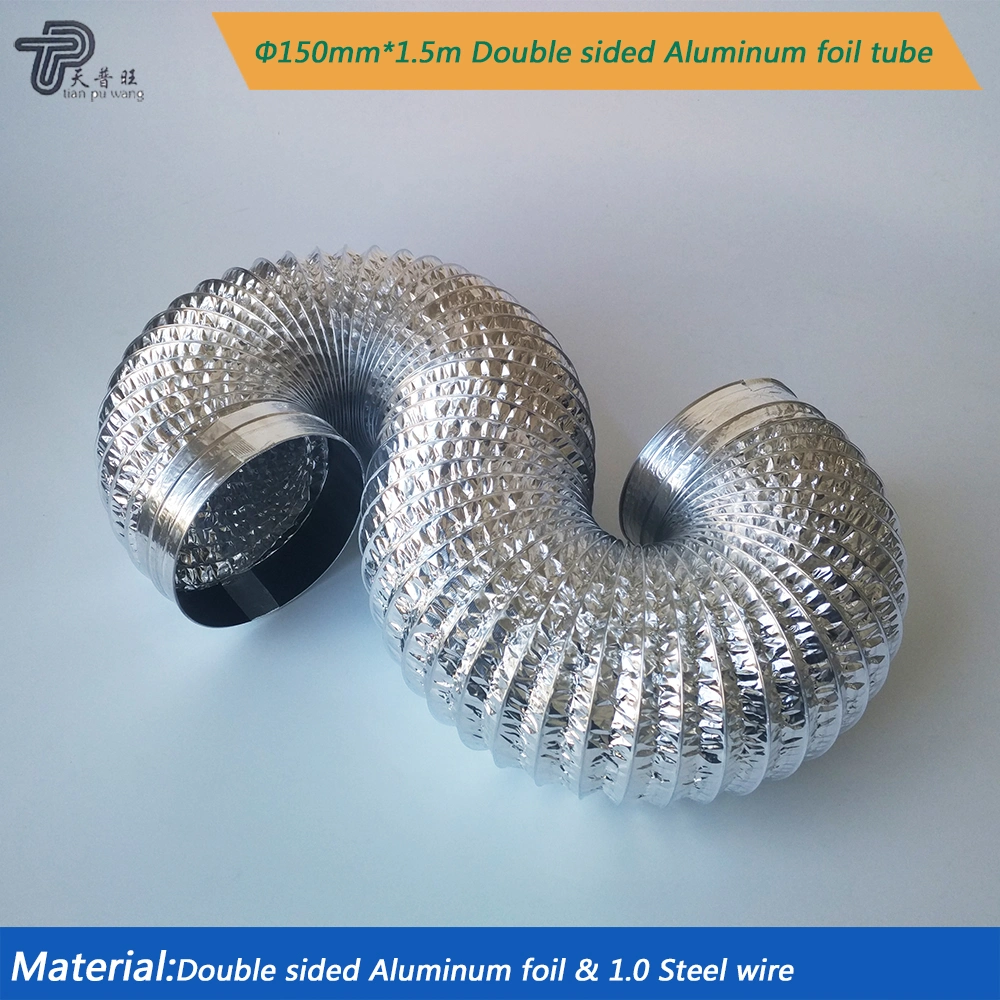 HVAC Flexible Hose Aluminum Foil Air Duct for Ventilation System