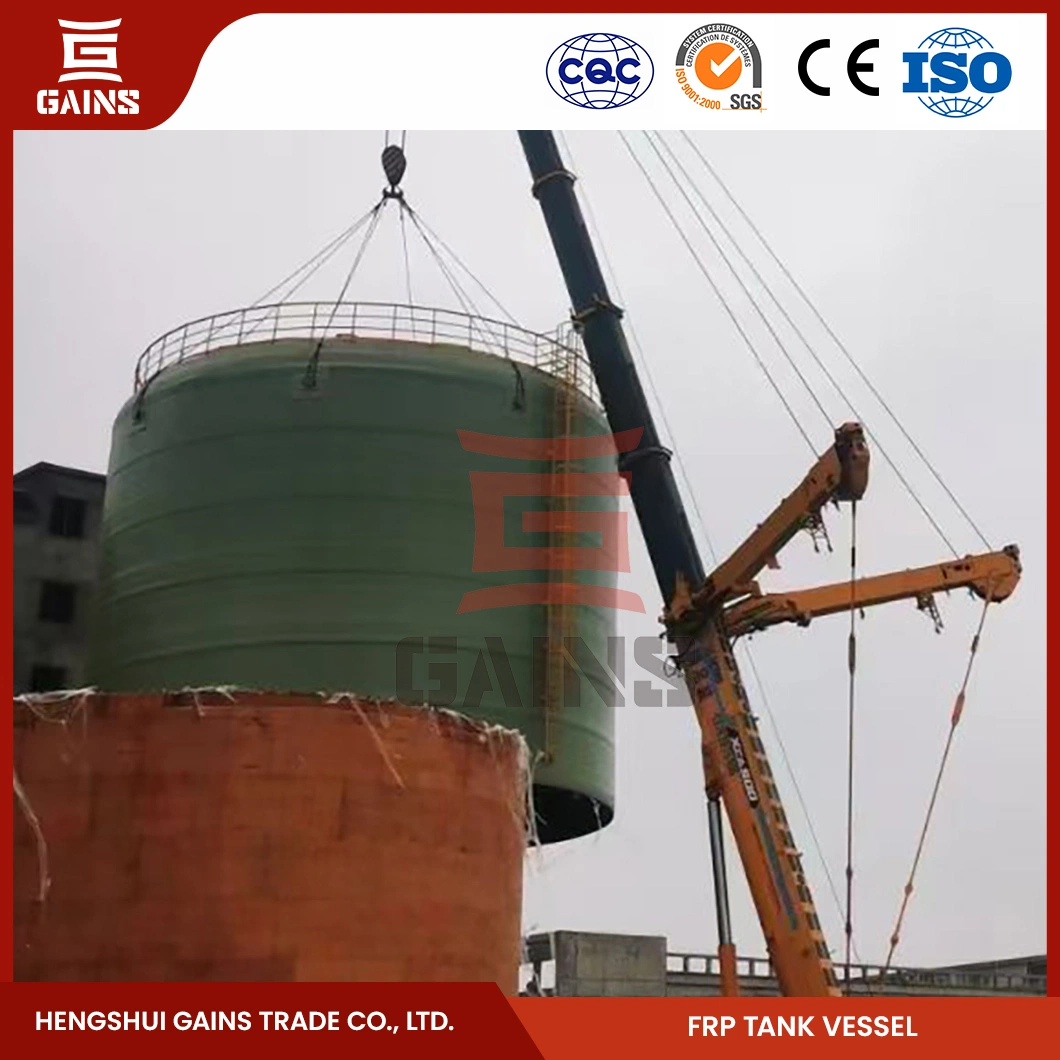 Gains Winding FRP Acid Storage Tanks Suppliers China FRP Winding Tank