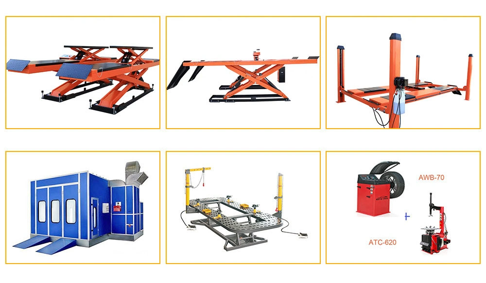 Car Four Pillar Lift, Four Wheel Positioning Elevator, Dedicated Positioning Lifting Platform for Automotive Maintenance and Positioning Equipment