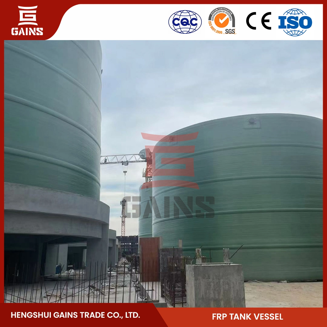 Gains Winding FRP Acid Storage Tanks Suppliers China FRP Winding Tank