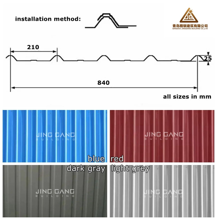 Galvanized/Painted Hangar/Garage/Storage/Shed Metal Construction Prefab/Prefabricated Design Frame Workshop/Warehouse Steel Structure for Industrial Building