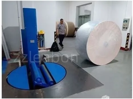 Reel Wrapper Cylinder Bearing Packing Machine Cylinder Paper Winding Machine