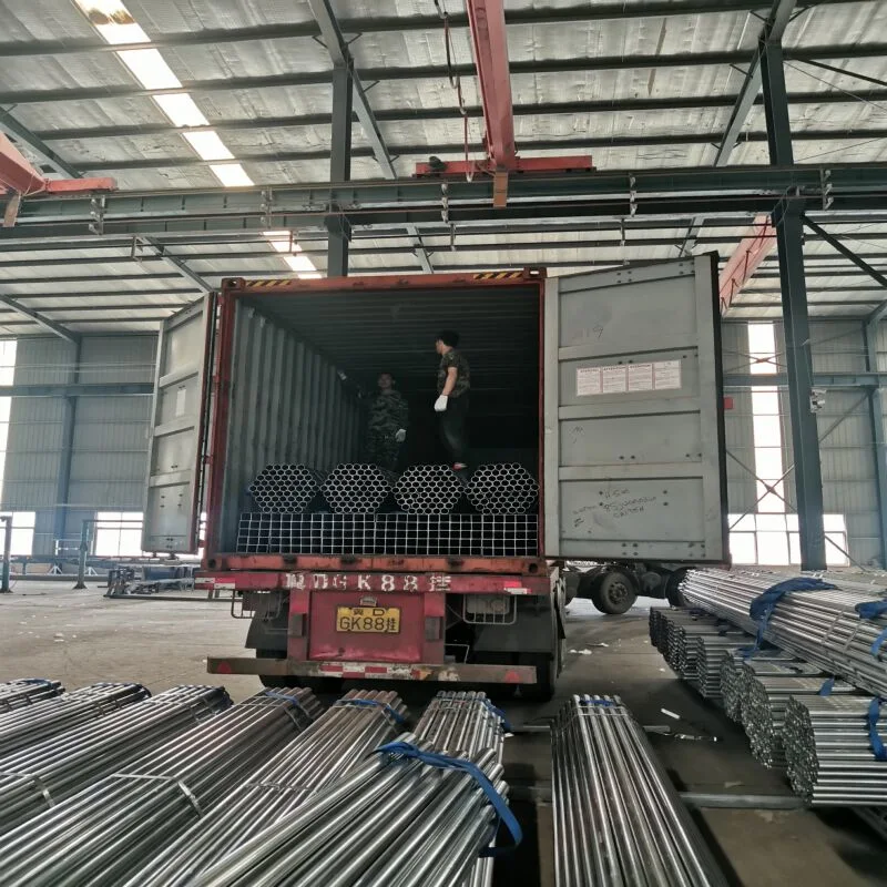 Hot Dipped Galvanized Gi Steel ERW Welded Steel Hollow Section Piping