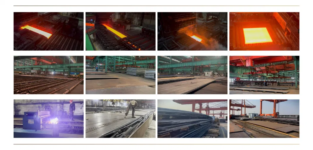 Hot/Cold Rolled Galvanized A514grq, A517grq Carbon Steel Plate for Marine/Offshore Platform