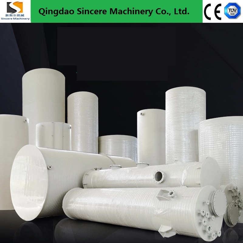 PE/HDPE/PP Spiral Winding Water Storage Tank Wells Pipes Extruding Production Machine Line