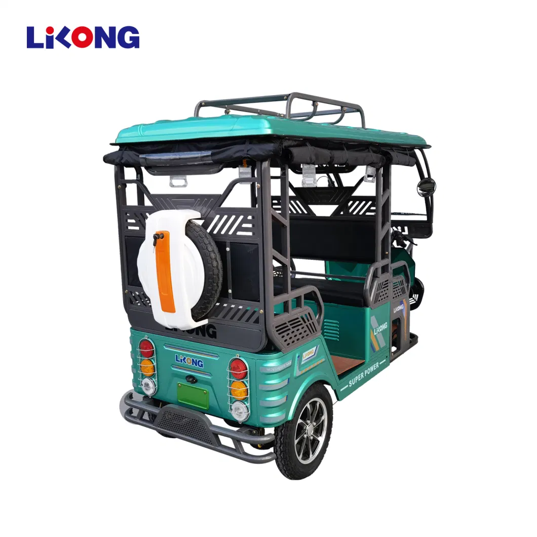 Lilong 2023 Famous Brand Popular Passenger Electric Tricycle Farm Loading Use 3 Wheel Car