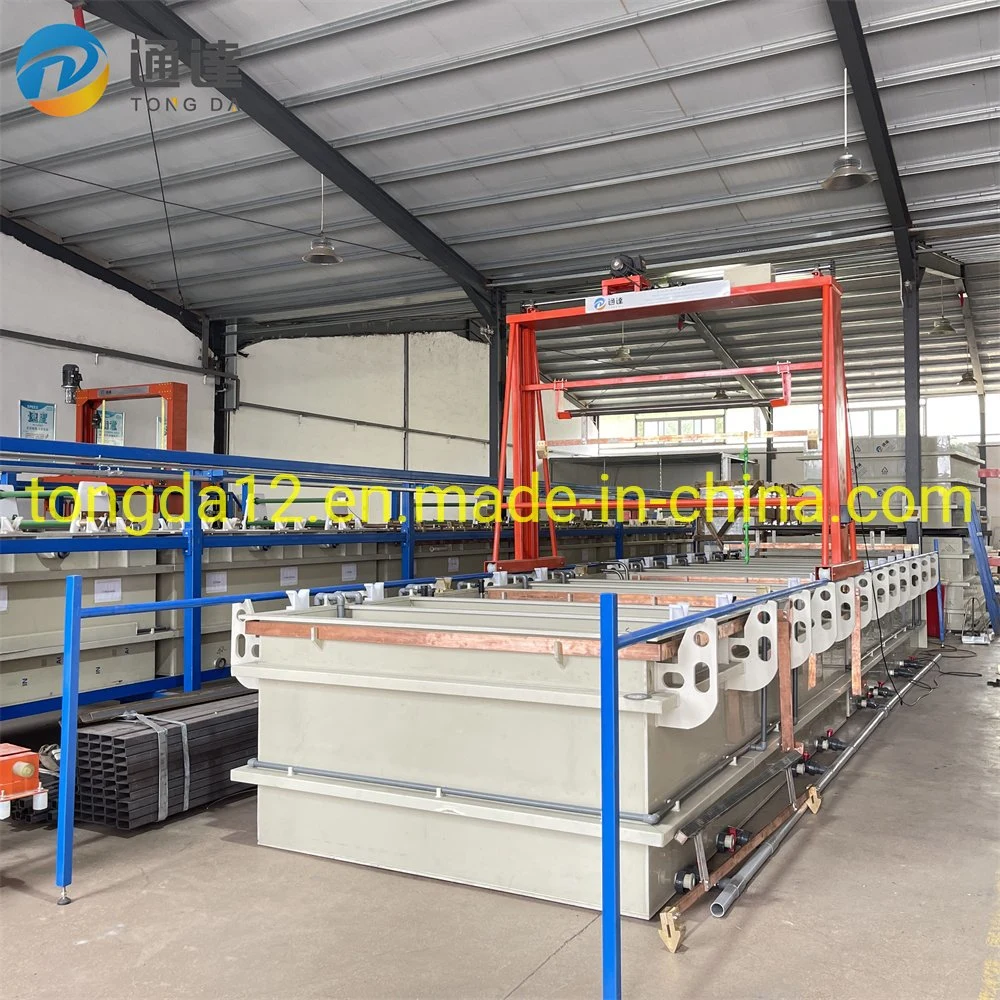 Tongda11 Aluminum Anodizing Oxidation Line Machine Anodizing Tank