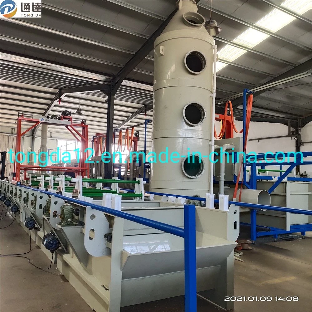 Tongda11 Metal Electroplating Machines Barrel Plating Zinc Plating Machine Electroplating Tank for Nails