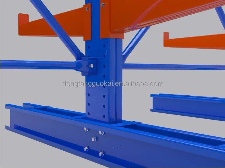 Heavy Duty Cantilever Racks Beam Racking for Steel Tube Storage