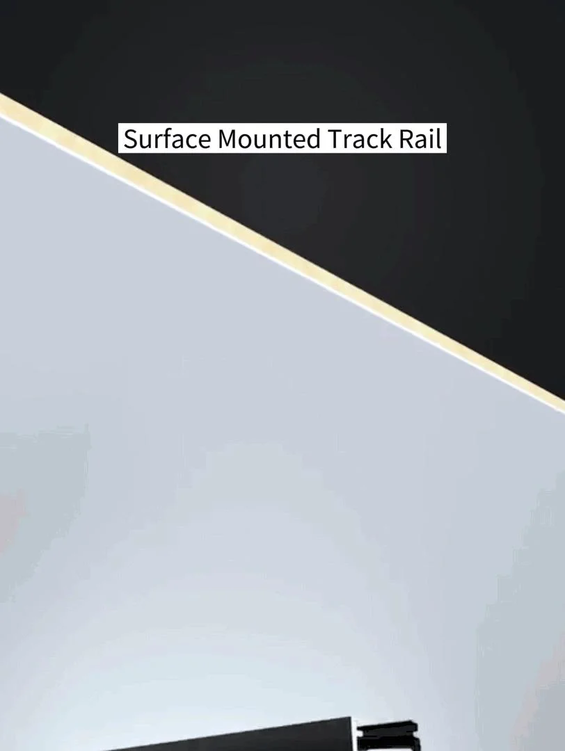 Ultrathin Magnetic Track Light Open Installation Spotlight Linear 48V LED Magnetic Rail Lighting System