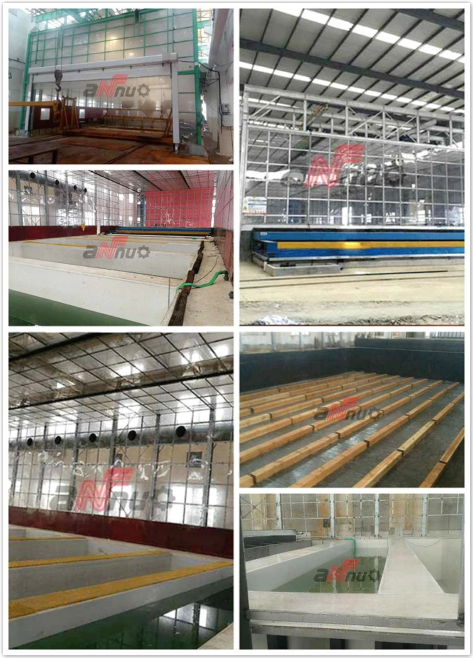 Electric Power Steel Tower Surface Hot DIP Galvanizing Production Line