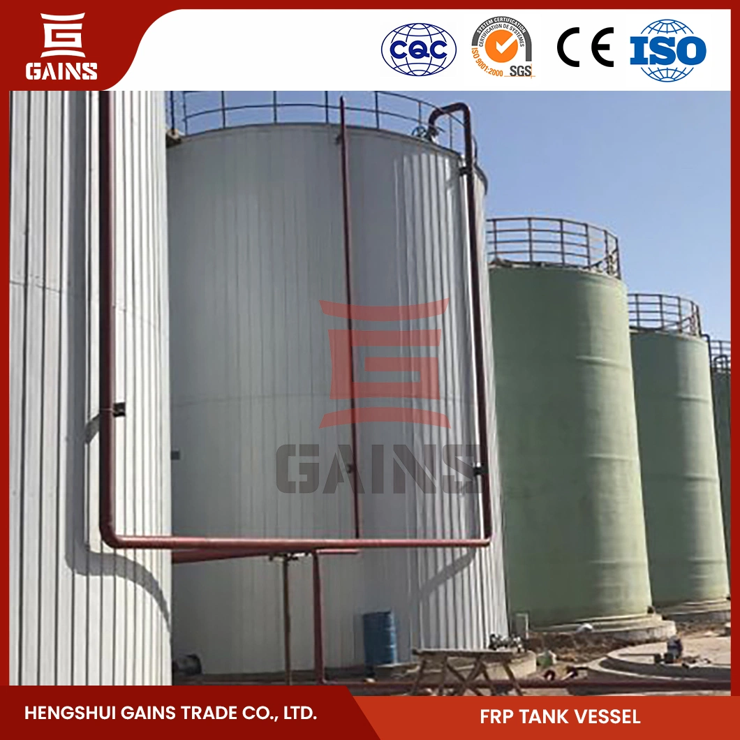 Gains Winding FRP Acid Storage Tanks Suppliers China FRP Winding Tank