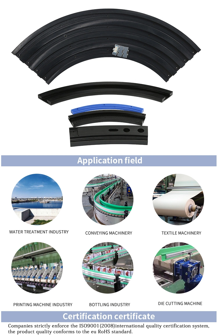 High Molecular Polyethylene Track Groove