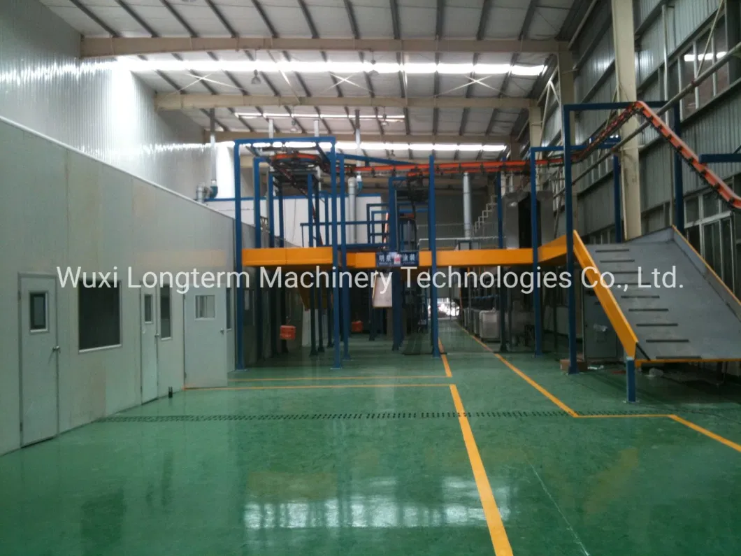 High Performance Painting Booth for Car Wheel Hub, Professional Powder Coating Line for Wheel Hub%