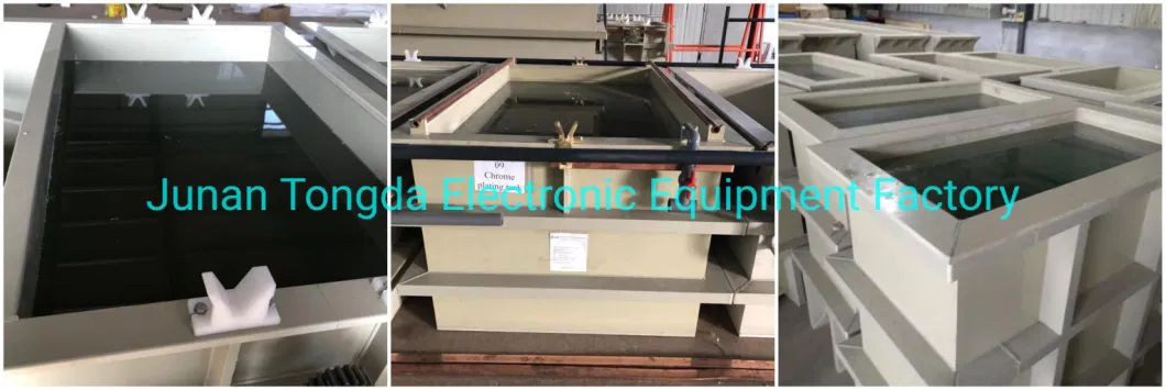 Electroplating Polypropylene Tank for Chrome Plating Machine Gold Plating Tank for Electroplating