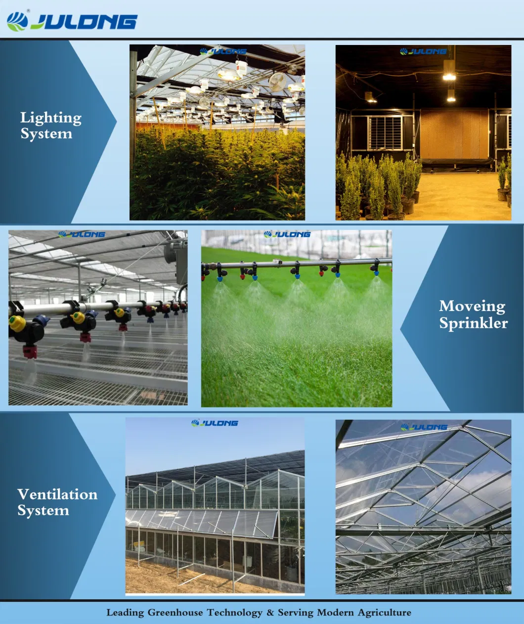 Agricultural Tunnel Greenhouse Have Hydroponic Growing System