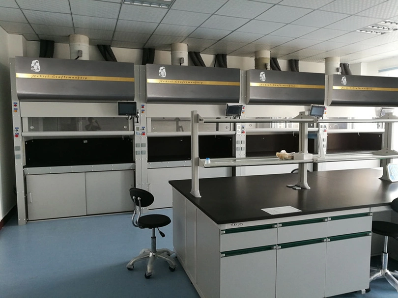 All Steel Gas Extractor Ductless Fume Hood for Chemistry
