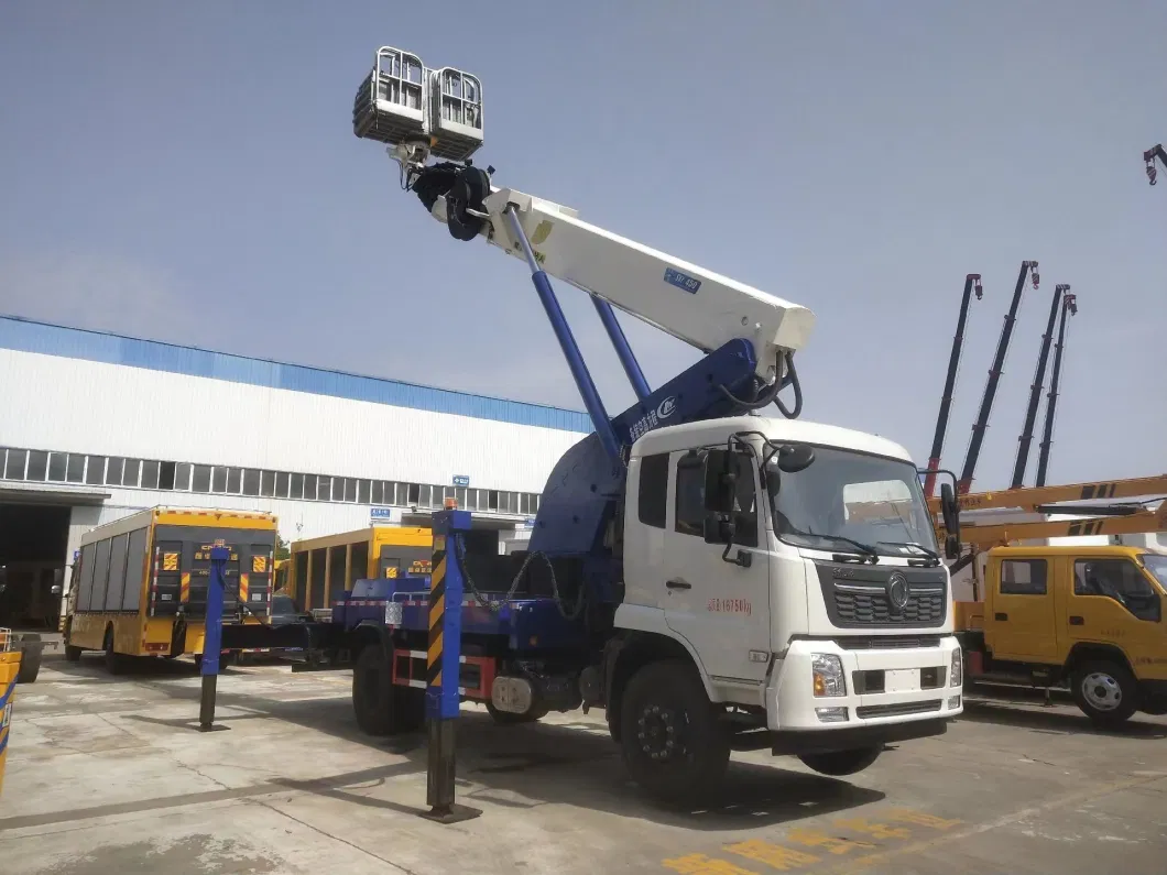 Dongfeng Chassis Aerial Platform Truck Ladder Operating Platform 45m for Hot Sale
