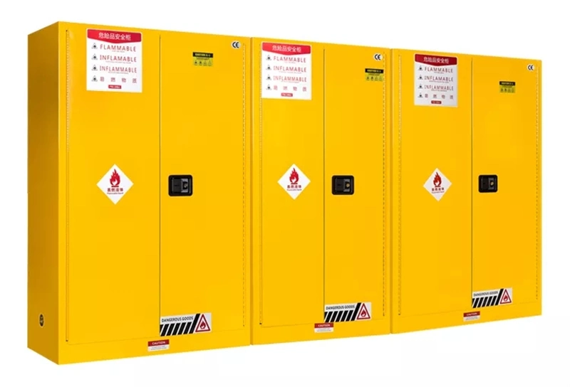 Industrial Biological Laboratory Equipment Fire Proof Flammable Acid Safety Toxic Chemical Storage Cabinet