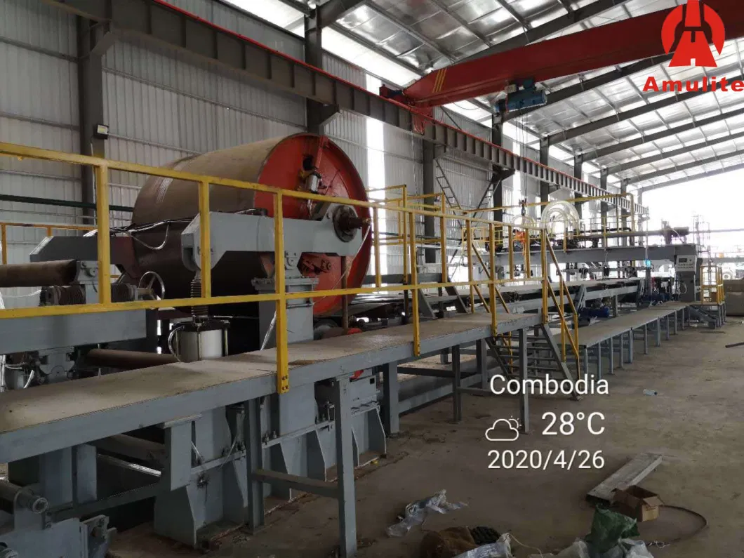 Flow-on Process Machinery Prefabricated House Calcium Silicate Board/Sheet