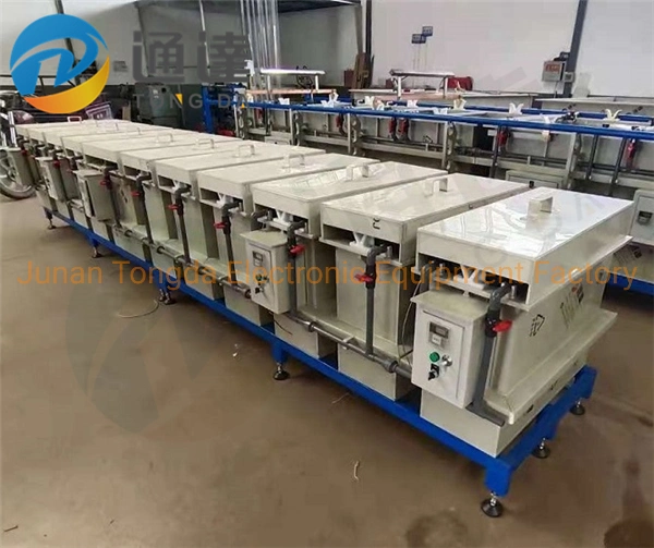 Zinc Plating on Metal Plating Machine Gold Electric Chrome Plating Machine Tank