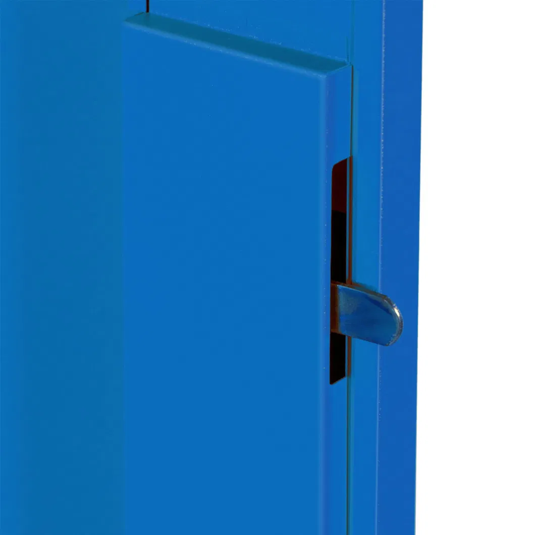 Modern 2 Door Lockable Office Steel Cabinet Metal Warehouse Storage Cabinet