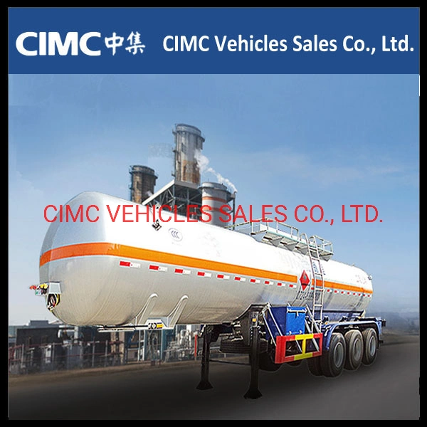 Cimc Hydrochloric Nitric Sulphuric Acid Caustic Soda Ammonia Water Tank