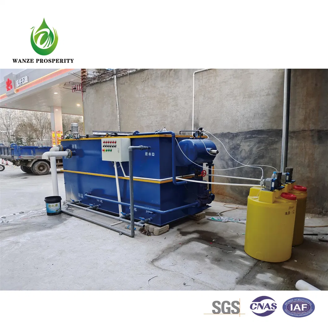 Solid Dissolved Air Flotation Machine for Wastewater Treatment in Food Processing Plants