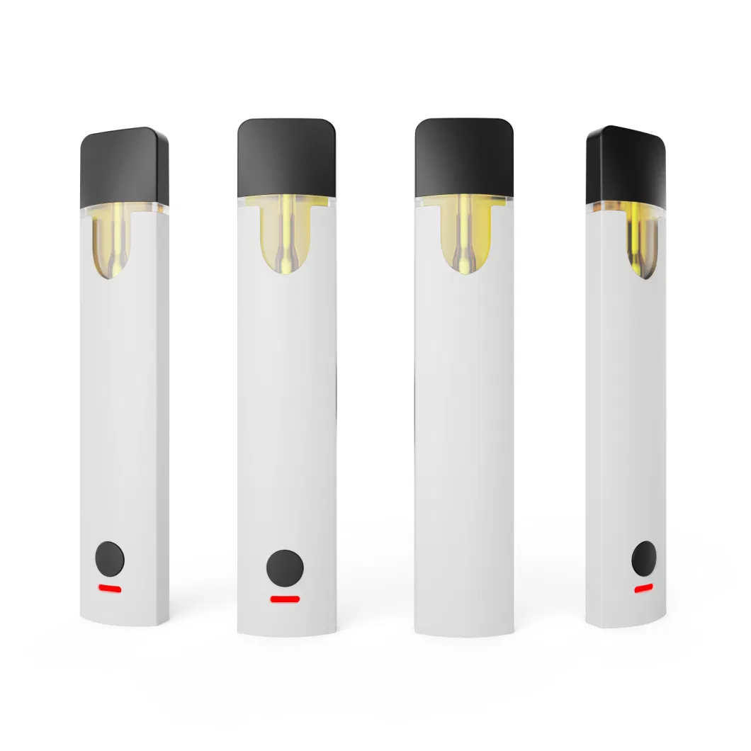 Pre-Heat Button Disposable Vape Cartridge 1ml Tank with 280mAh Rechargeable