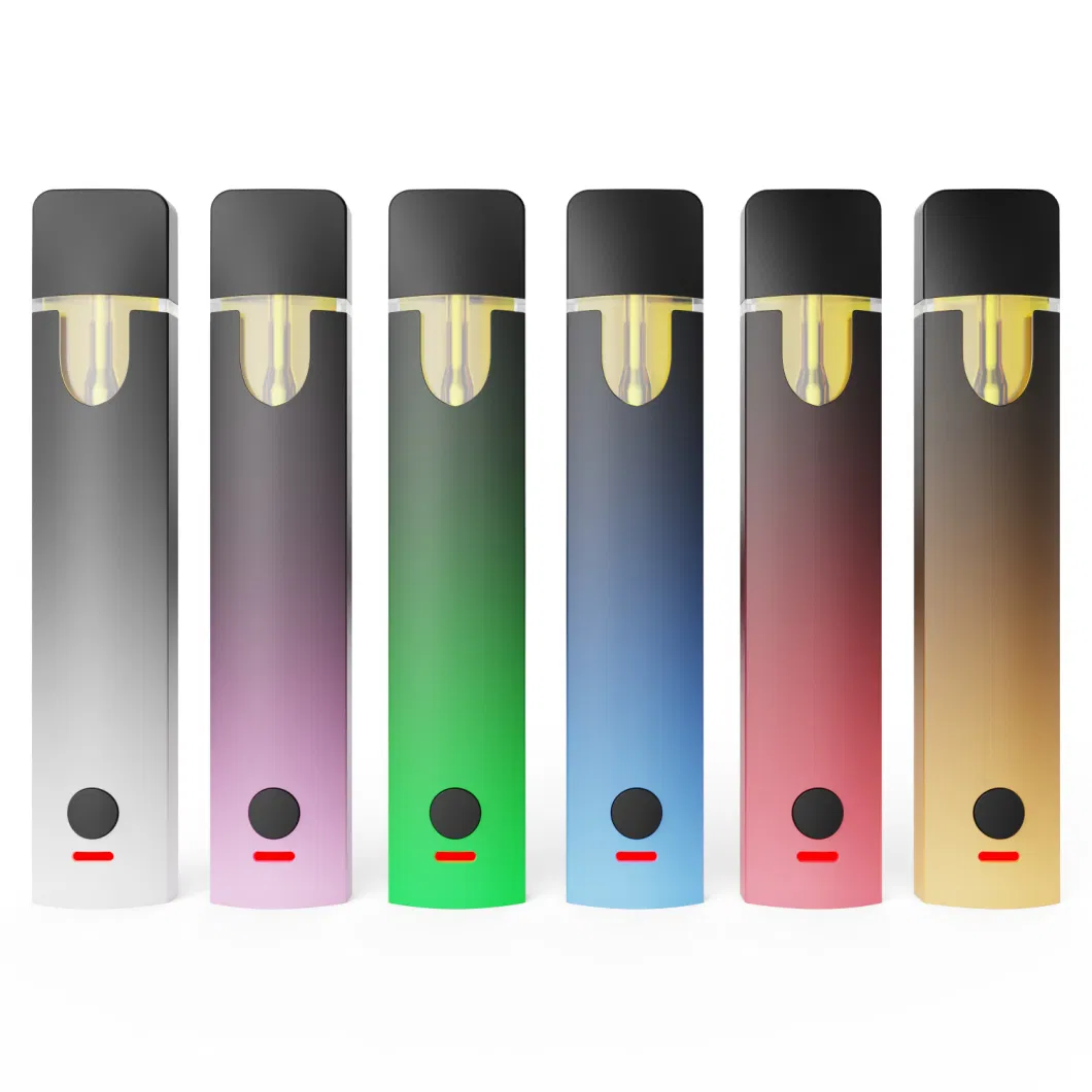 Pre-Heat Button Disposable Vape Cartridge 1ml Tank with 280mAh Rechargeable