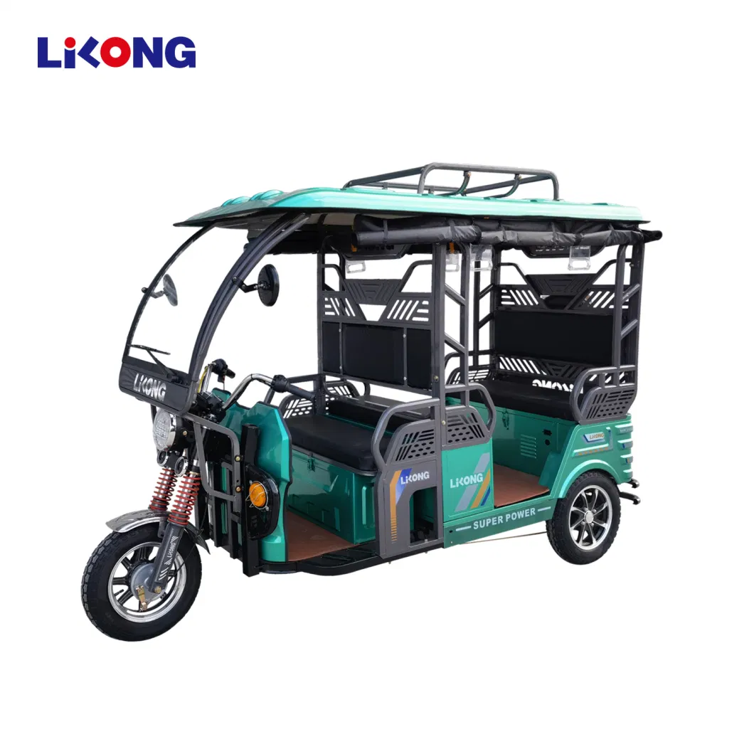Lilong 2023 Famous Brand Popular Passenger Electric Tricycle Farm Loading Use 3 Wheel Car