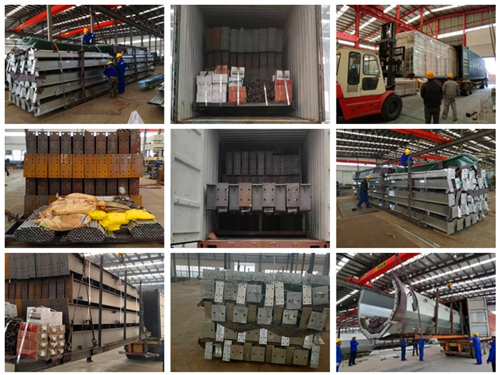 Prefabricated House Construction Steel Building Material Model Building Steel Workshop Hangar Warehouse Prefab Shopping Mall Prefabricated Steel Structure