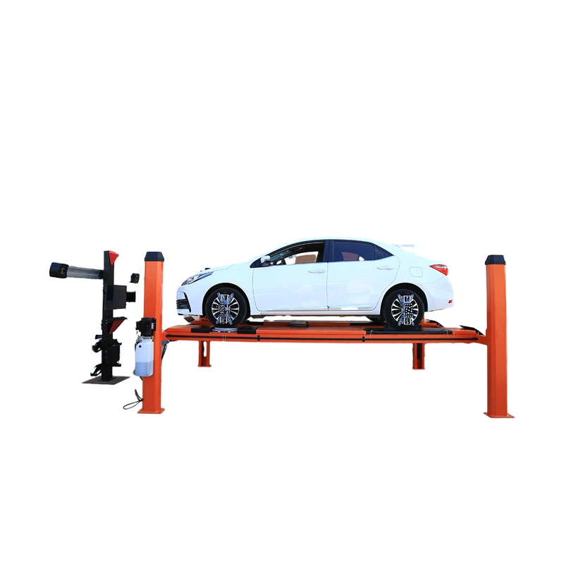 Car Four Pillar Lift, Four Wheel Positioning Elevator, Dedicated Positioning Lifting Platform for Automotive Maintenance and Positioning Equipment