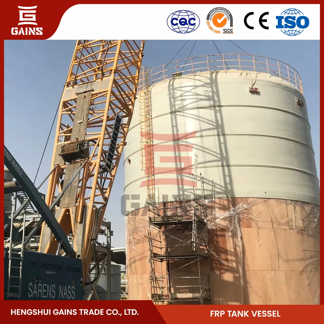 Gains Winding FRP Acid Storage Tanks Suppliers China FRP Winding Tank