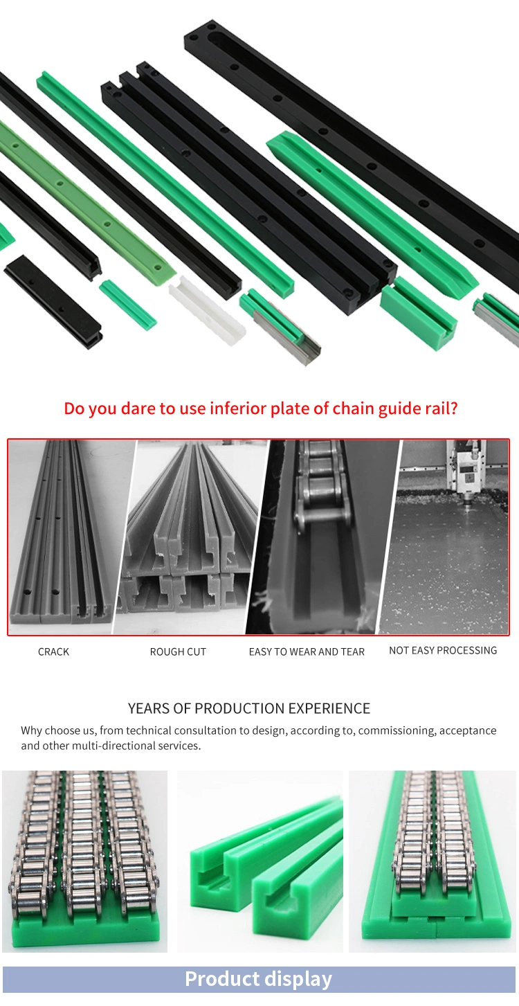 High Molecular Polyethylene Track Groove