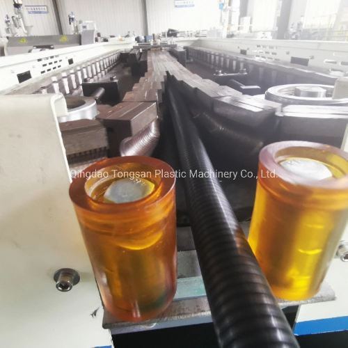 Plastic Corrugated Pipe Extrusion Machine Making Drain Hose for Washing Machine