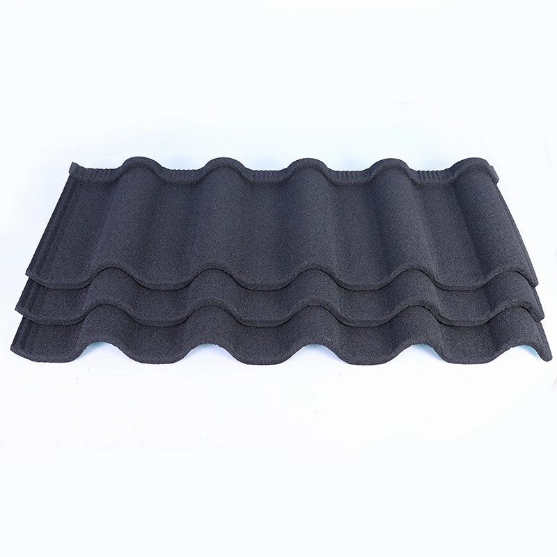 Noise Reduction Thermal Insulation Deep Pit Roman Tile Stone Roof Sheet